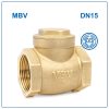 Van 1 chiều đồng lá lật MBV DN15