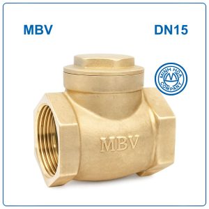 Van 1 chiều đồng lá lật MBV DN15