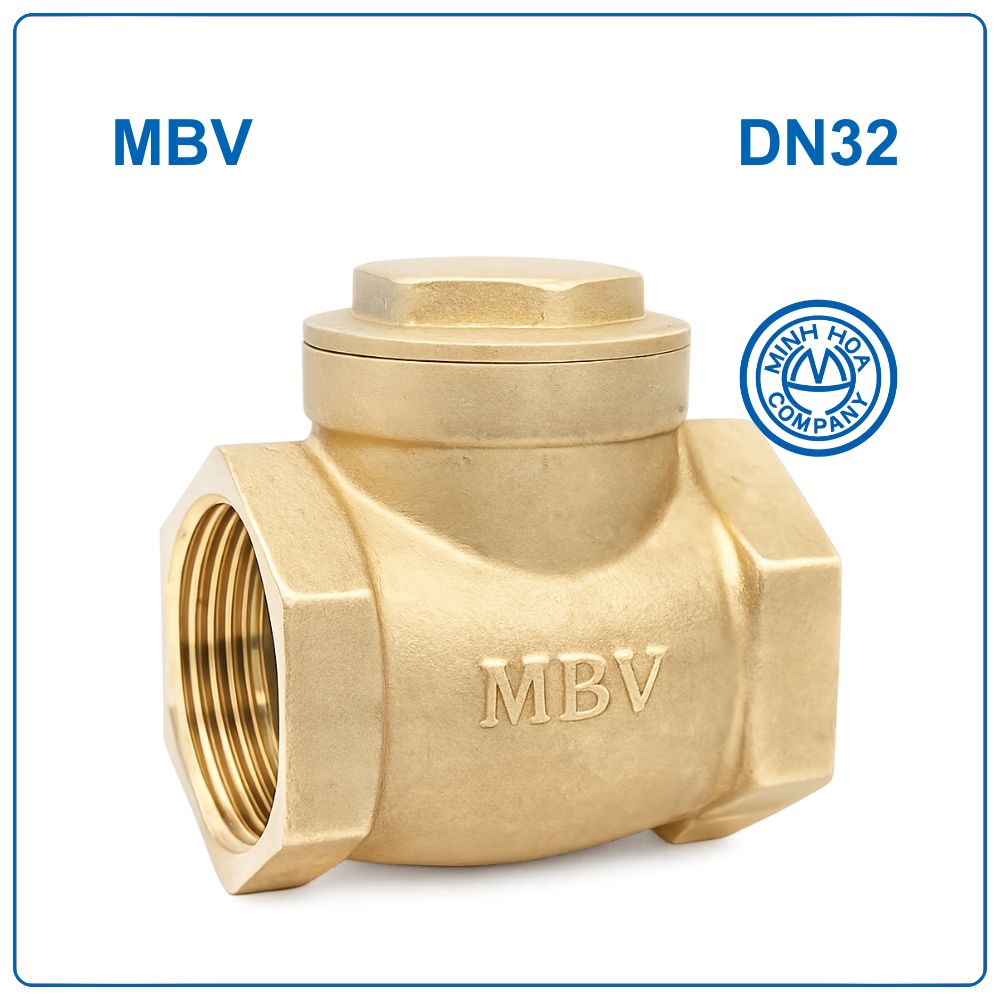 Van 1 chiều đồng lá lật MBV DN32