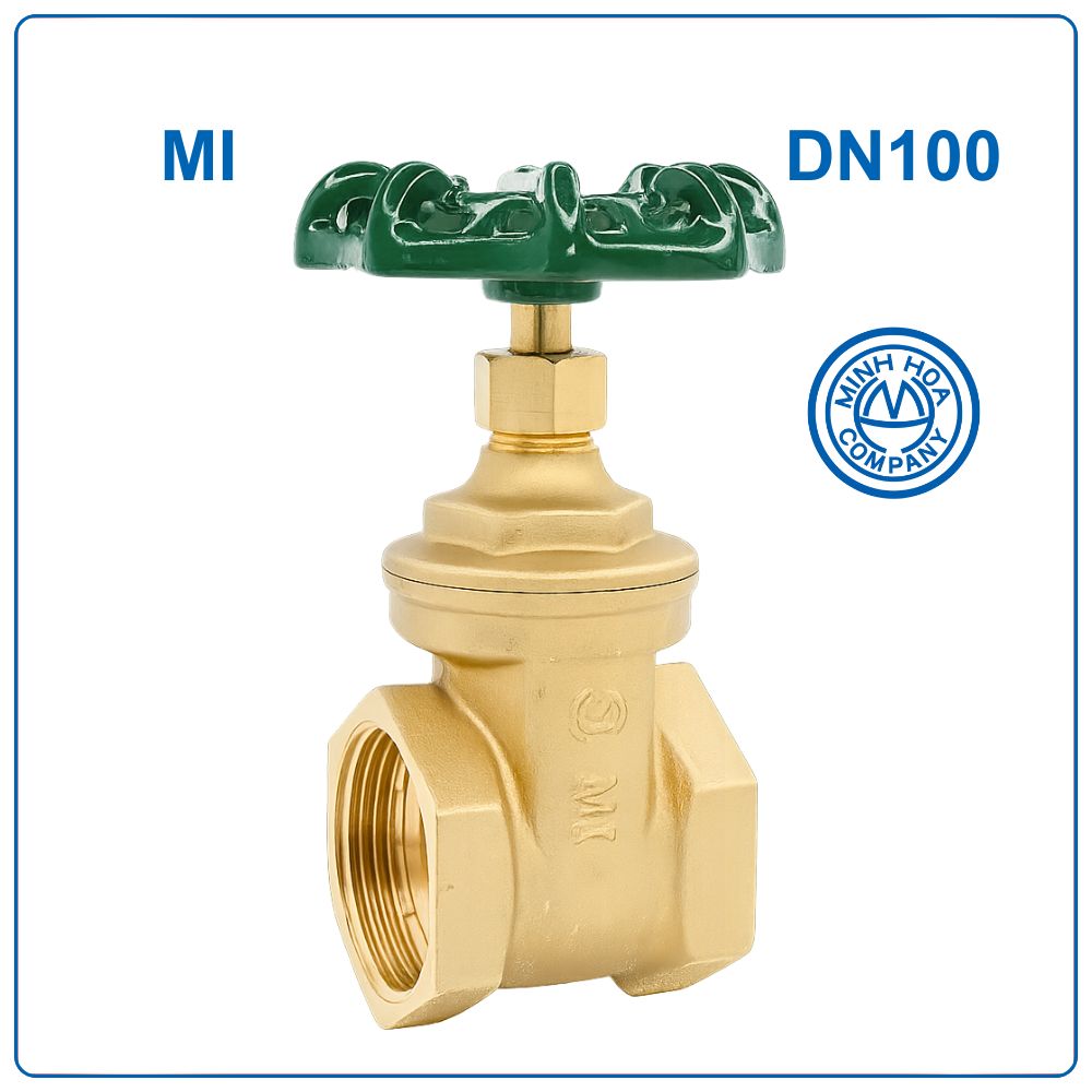 Van cửa đồng MI DN100