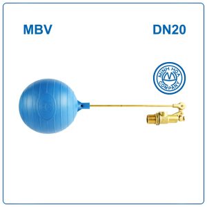 Van phao đồng MBV DN20