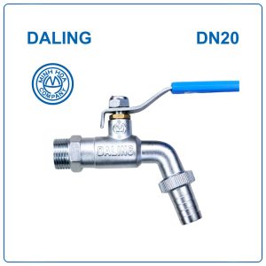 Vòi kẽm tay gạt Daling DN20